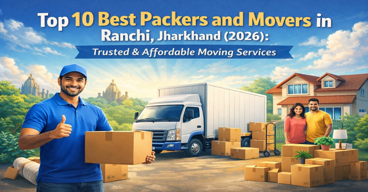 Top 10 Best Packers and Movers in Ranchi, Jharkhand (2026): Trusted & Affordable Moving Services